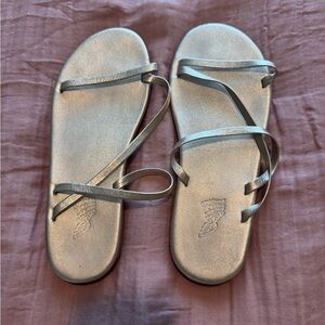 Gold Ancient Greek Sandals